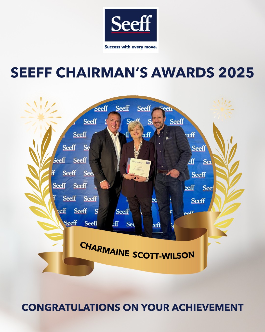 🏆🏆🏆 Congratulations to Charmaine... - Seeff Southern Suburbs | Facebook