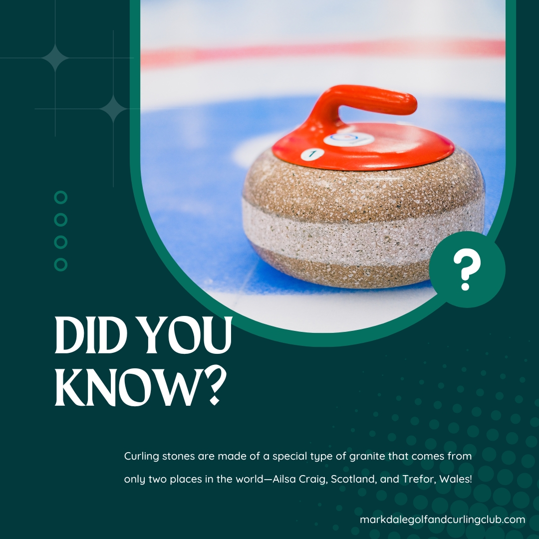 Markdale - 🥌Did You Know? 🥌 Curling stones are made of a special type ...