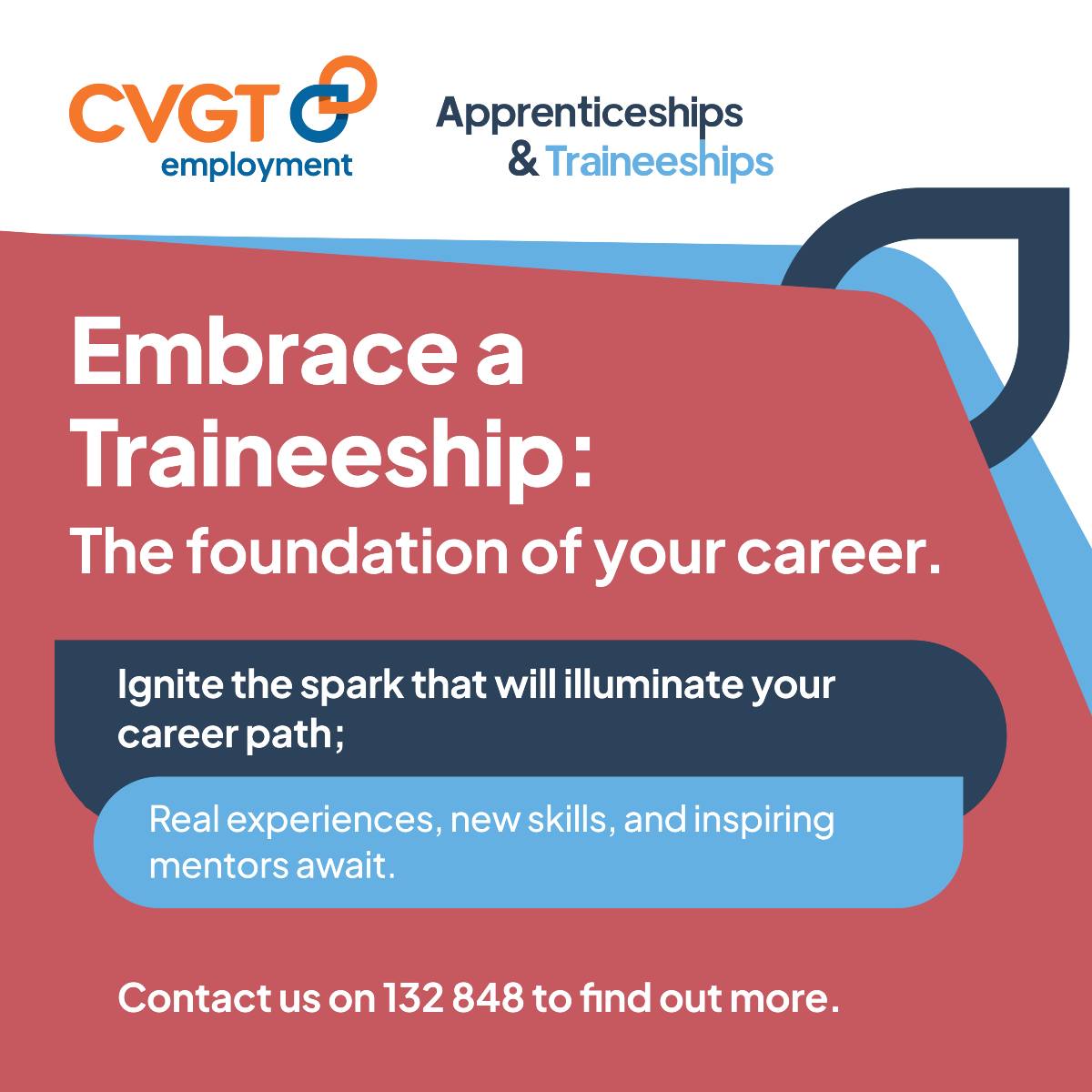 CVGT - A traineeship is the first stepping stone in your career journey ...
