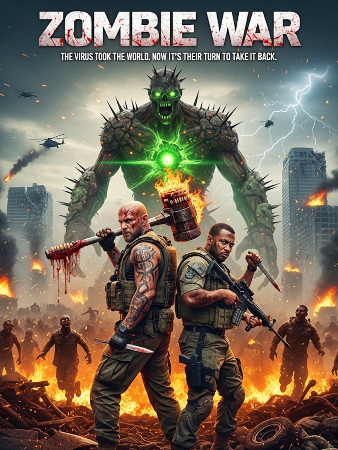 The Film - 🎬 Zombie War (2025) | Official Trailer When the dead rise ...