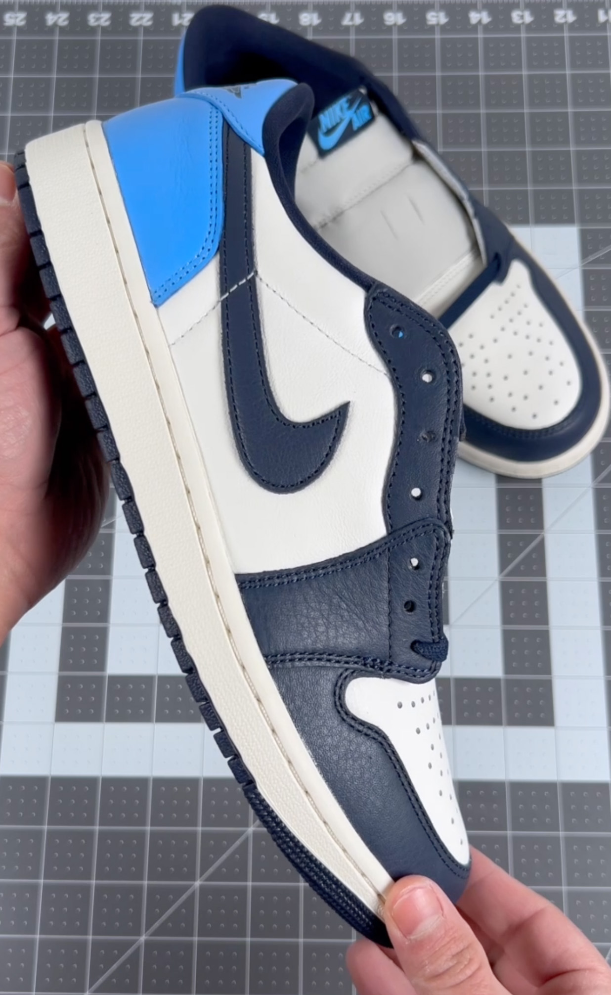 SneakerFiles - AIR JORDAN 1 LOW OG OBSIDIAN 2025 IN-HAND LOOK + SHORT ...
