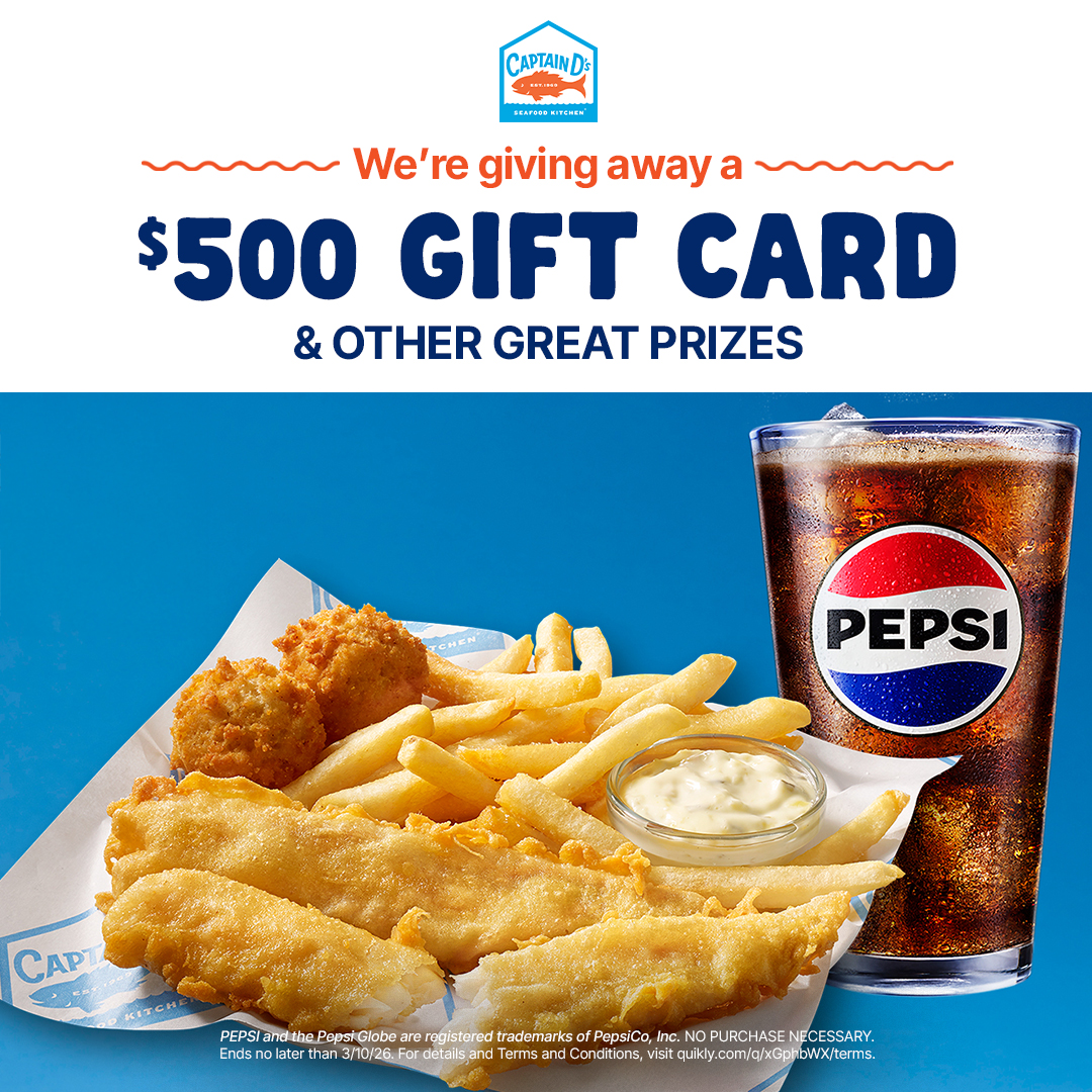 Captain D's - Sign up now for your chance to win a $500... | Facebook