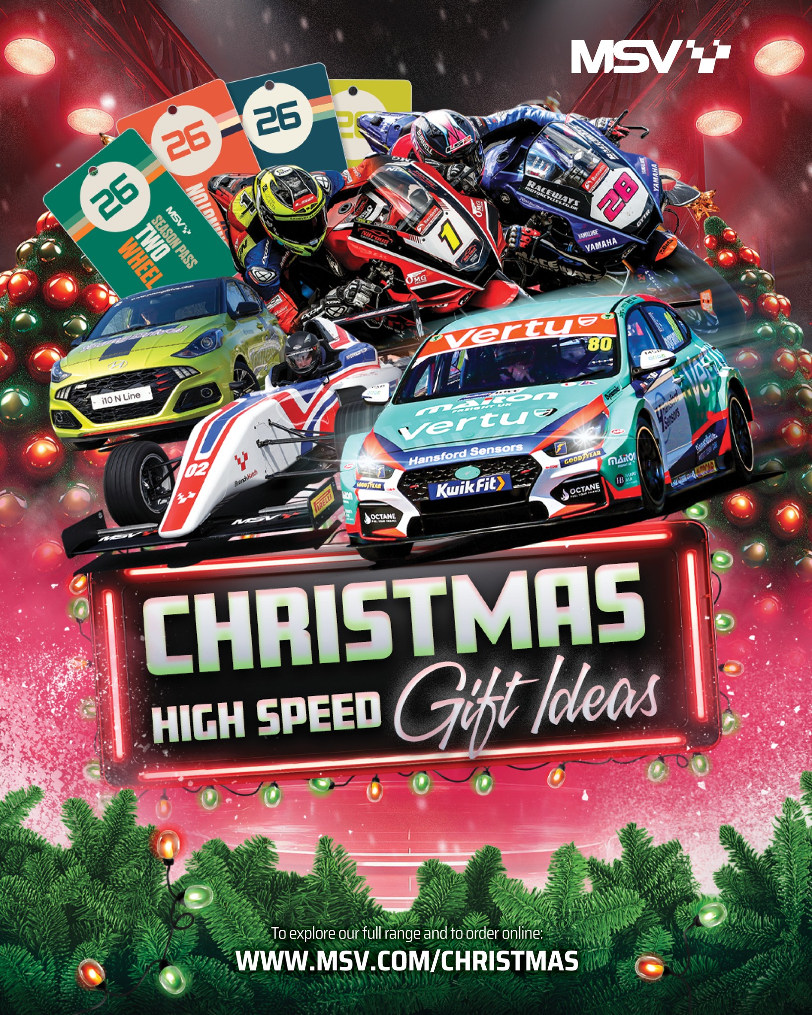 Donington Park - Give the gift of speed this Christmas... | Facebook