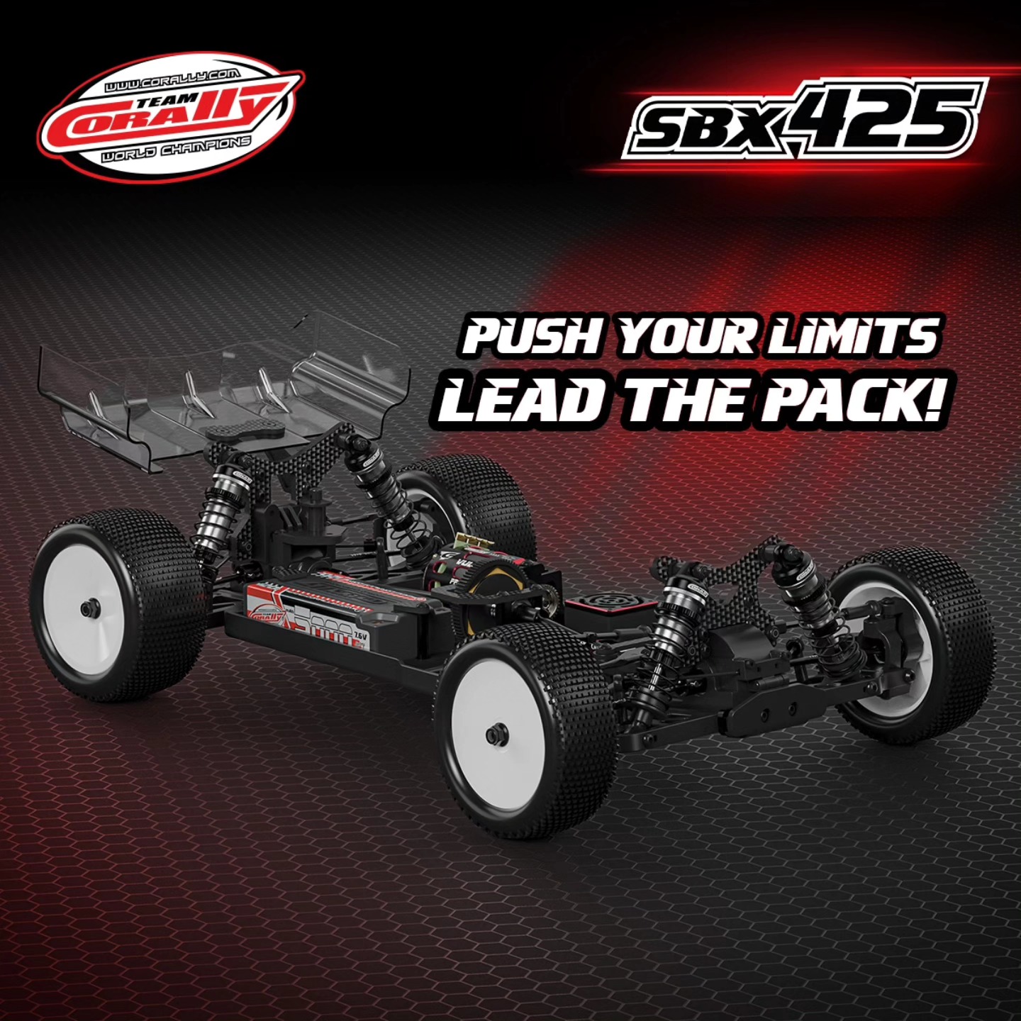 Introducing the All-New Team Corally SBX-425! Competition 4WD