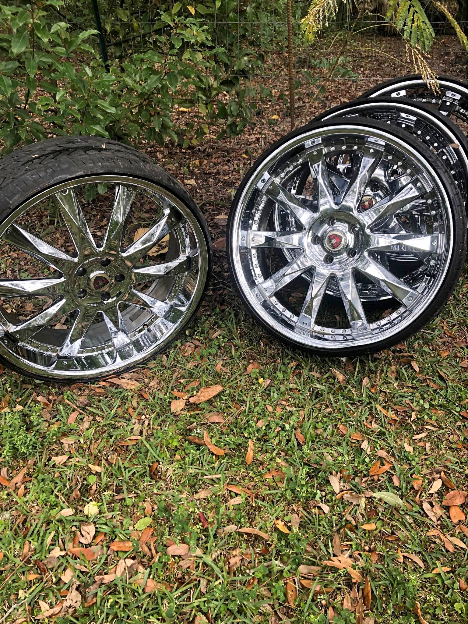 24 inch Rims - Car Wheels, Tires & Parts - Tallahassee, Florida ...