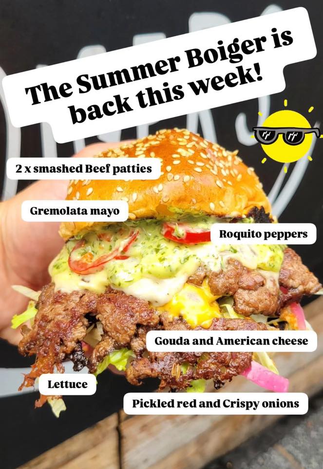 Nisa - 🍔 TONIGHT at Nisa Larkhill! 🍔 Boigers are back from Bristol ...