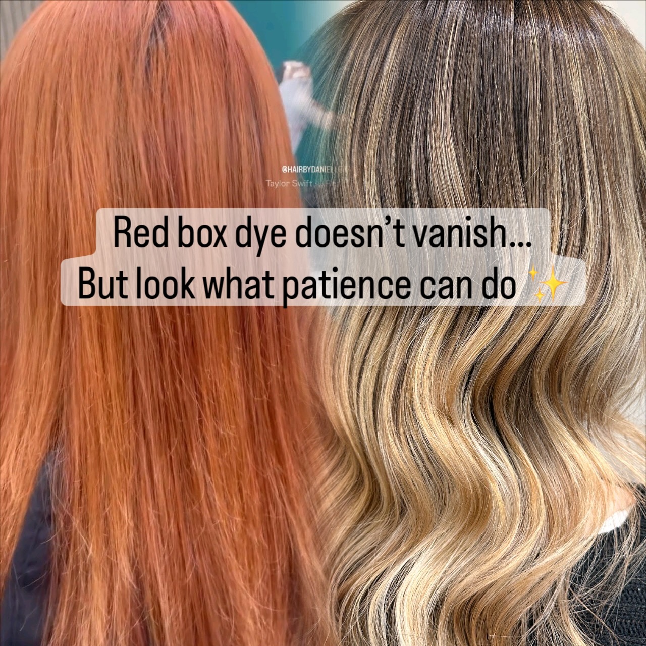 Years of red box dye don’t disappear... - Hair by Danielle | Facebook