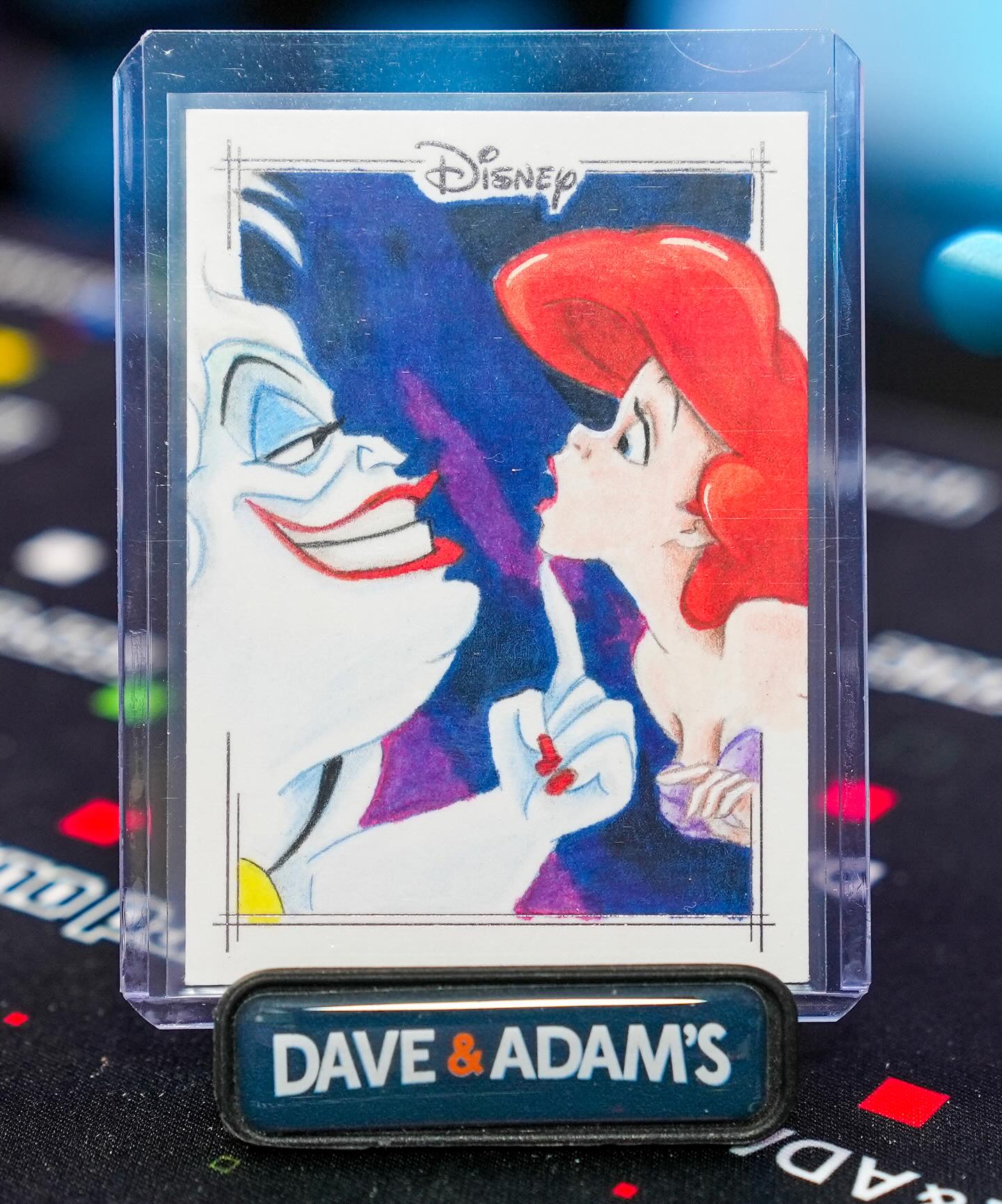 Topps Disney 1-of-1 ルミエール スケッチカード　1/1 INSANE 1/1 sketch card from Disney chrome 😳🤩 @topps