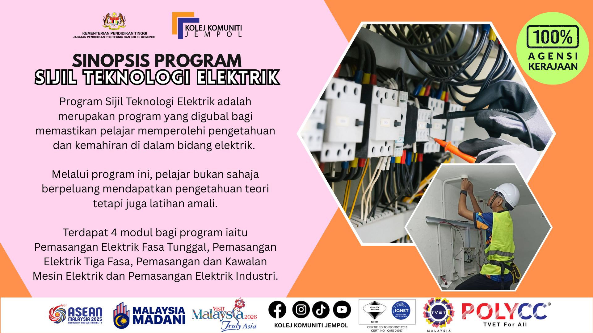 KOLEJ - JOM SAMBUNG BELAJAR . TEKNOLOGI ELEKTRIK, KEMAHIRAN KEPERLUAN ...