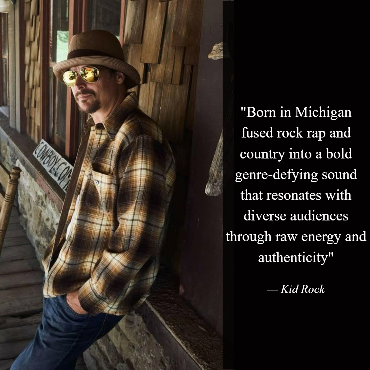 Just - Kid Rock, born January 17, 1971, in Romeo, Michigan, is a genre ...
