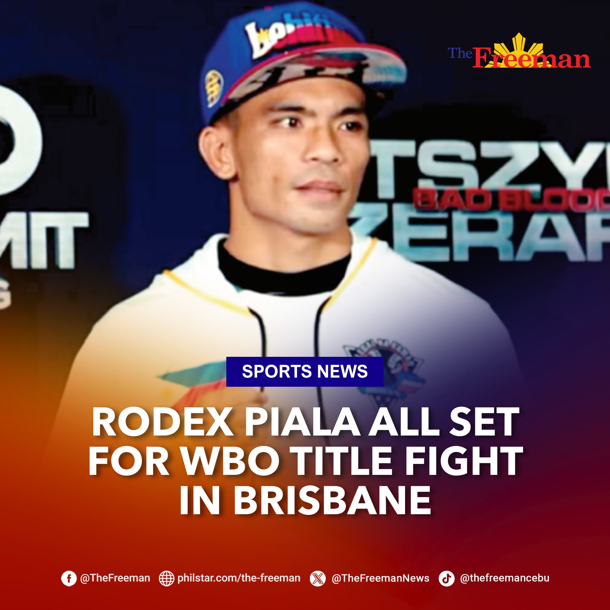 The Freeman - SPORTS: Cebuano boxer Rodex “The Tank” Piala... | Facebook