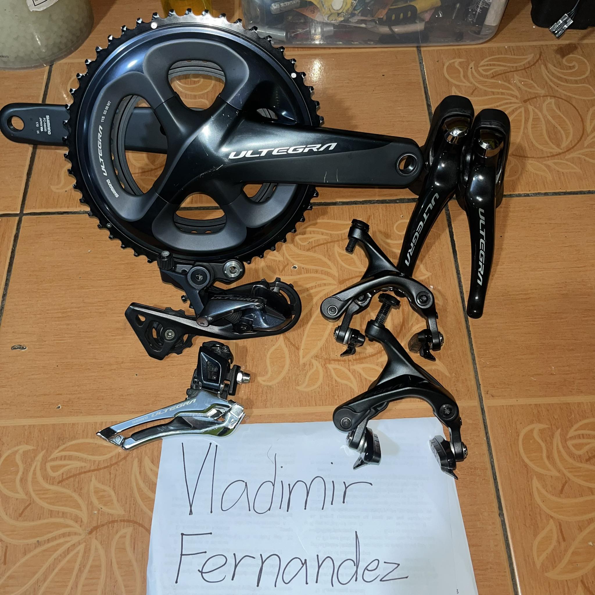 Used Shimano Ultegra R8000 groupset for sale