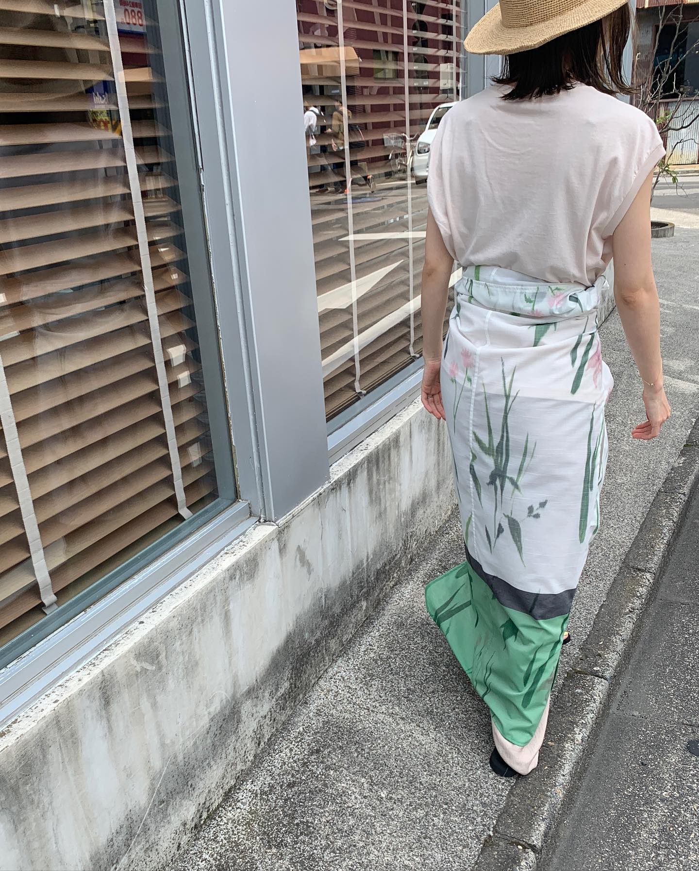 Mame Kurogouchi 》﻿ KASURI Jacquard Shirt One-Piece﻿ ￥75,900 