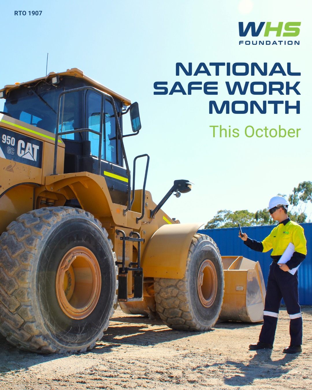 WHS - October marks National Safe Work Month – a time to reflect on our ...