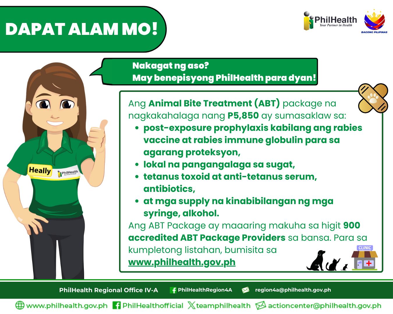 PhilHealth - Nakagat ng aso? May benepisyong PhilHealth para dyan! Ang ...