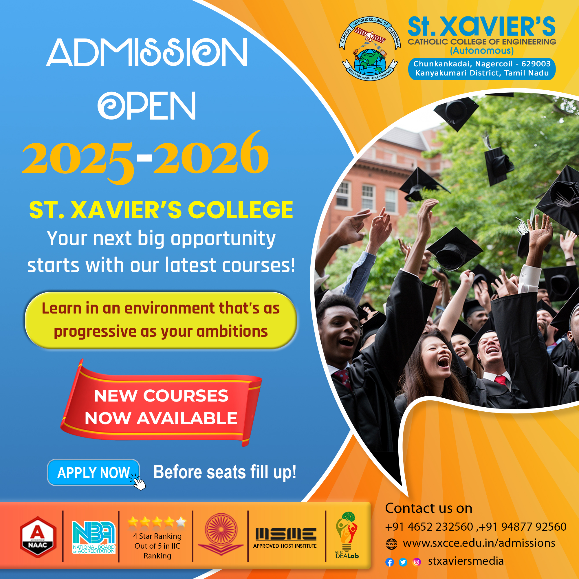 St. Xavier’s Catholic College of Engineering | Nagercoil