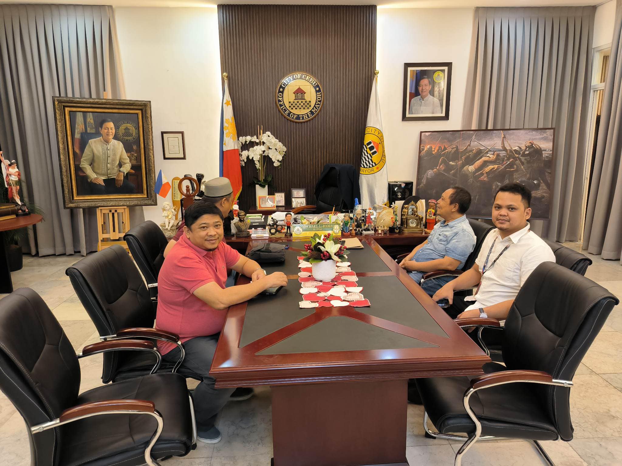 FROM THE REGIONS: NCMF-VISAYAS NCMF-VISAYAS PAYS COURTESY CALL TO CEBU ...