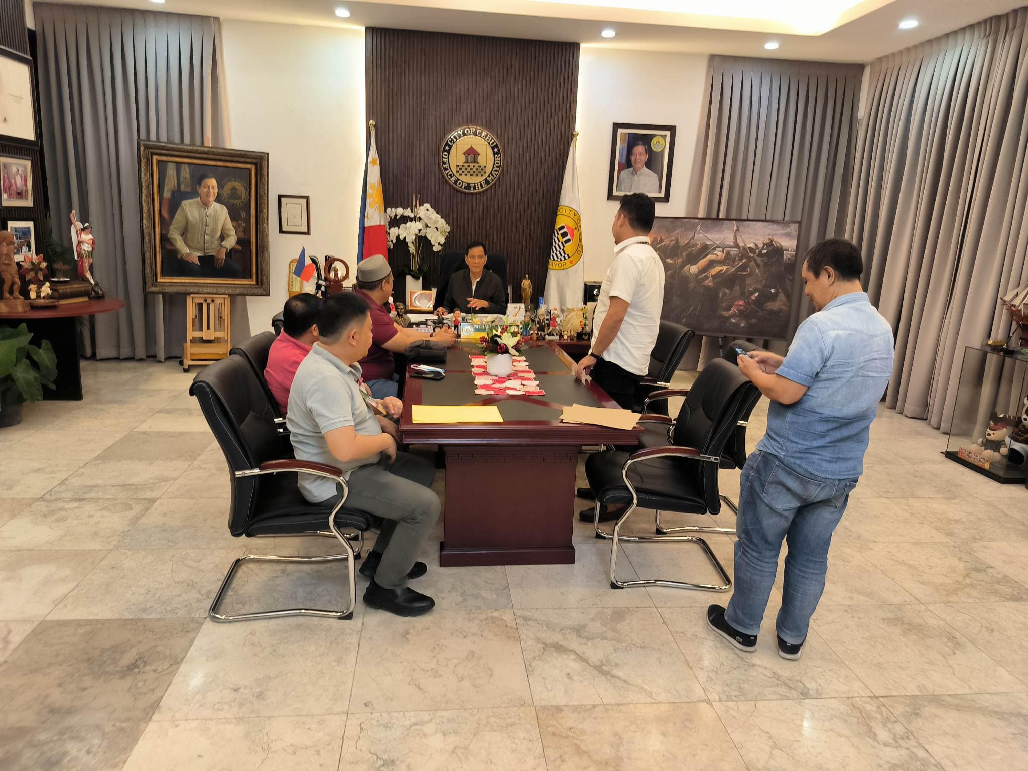 FROM THE REGIONS: NCMF-VISAYAS NCMF-VISAYAS PAYS COURTESY CALL TO CEBU ...