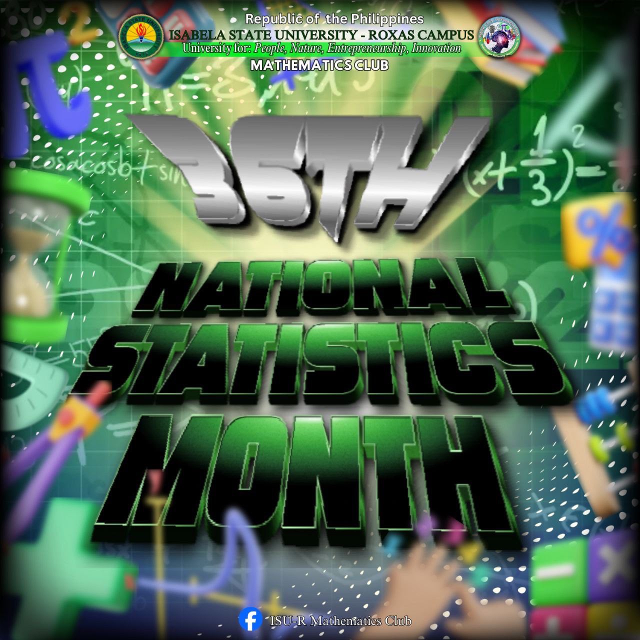ANNOUNCEMENT | 𝑰𝒔𝒂𝒃𝒆𝒍𝒂 𝑺𝒕𝒂𝒕𝒆... - ISU-R Mathematics Club | Facebook