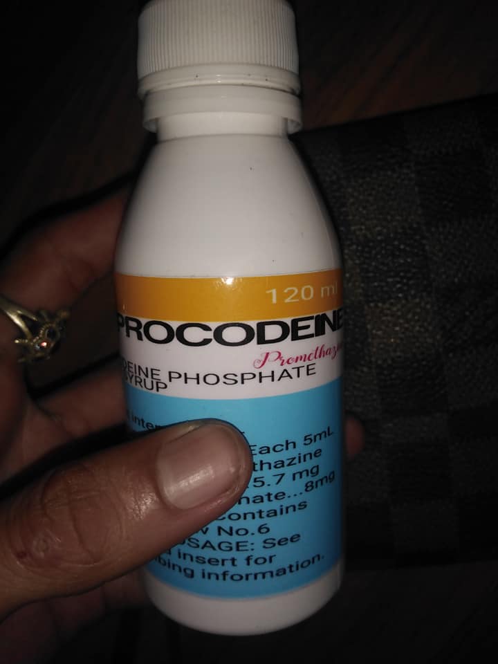 ไซรัปดับจิต - Blue PROCODEINE 120 ml....