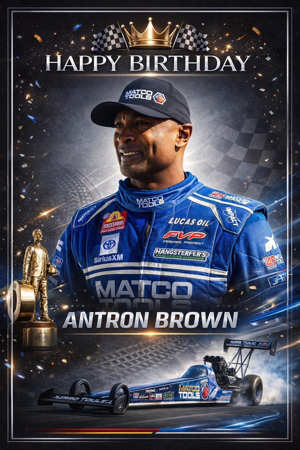 Happy birthday Antron Brown!... - Racing Pro Media - RPM | Facebook
