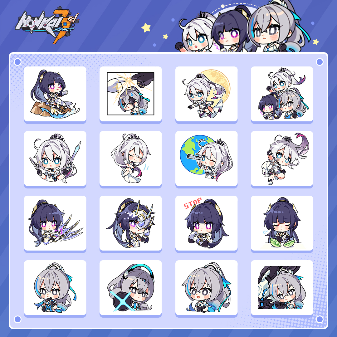 Honkai Impact 3rd Stickers: From... - Honkai Impact 3rd