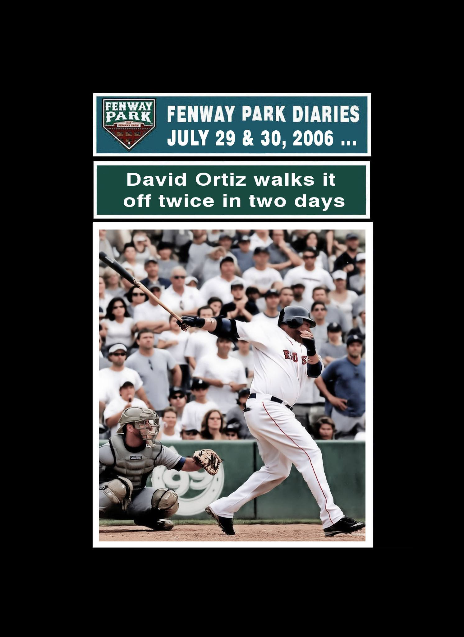 David Ortiz's number 34 retired at Fenway Park