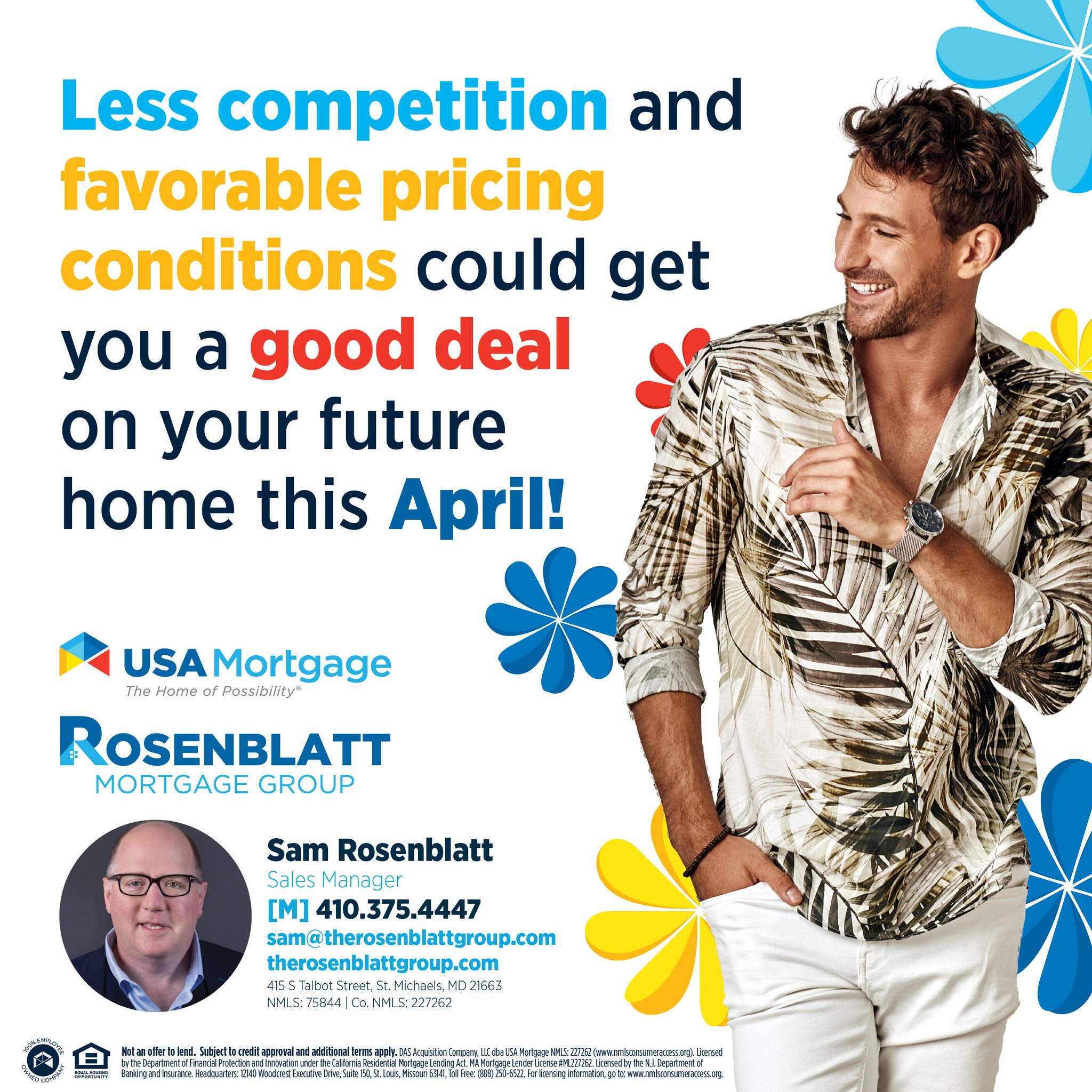 Sam Rosenblatt - Loan Officer, The Rosenblatt Group | Saint Michaels MD