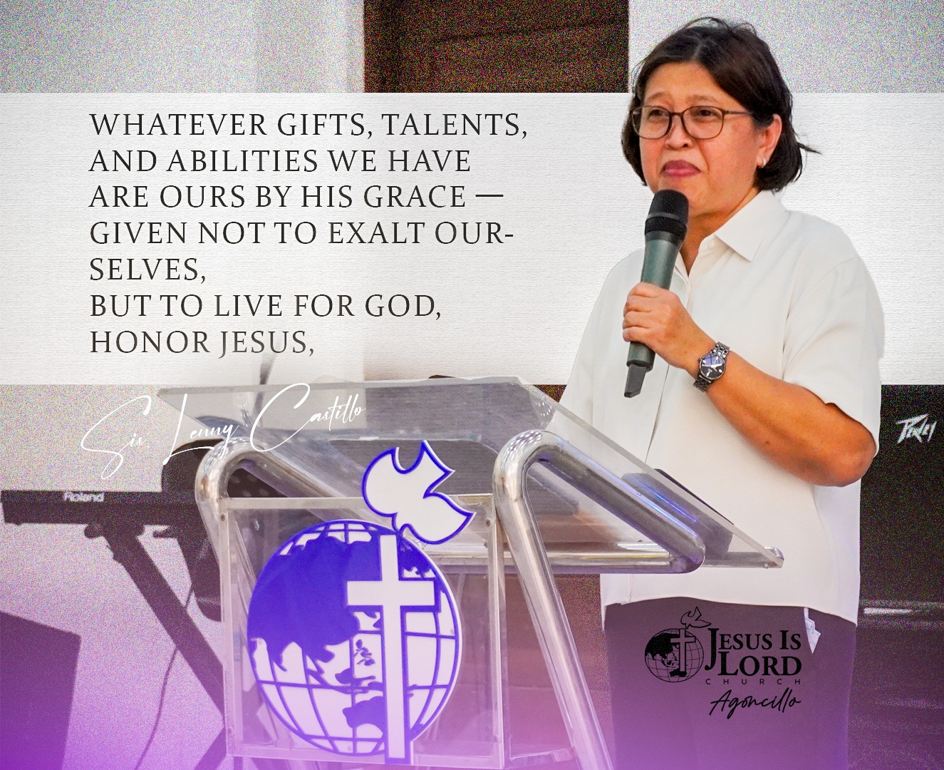 CHRIST’S AUTHORITY IS THE... - Jesus Is Lord Church Agoncillo | Facebook