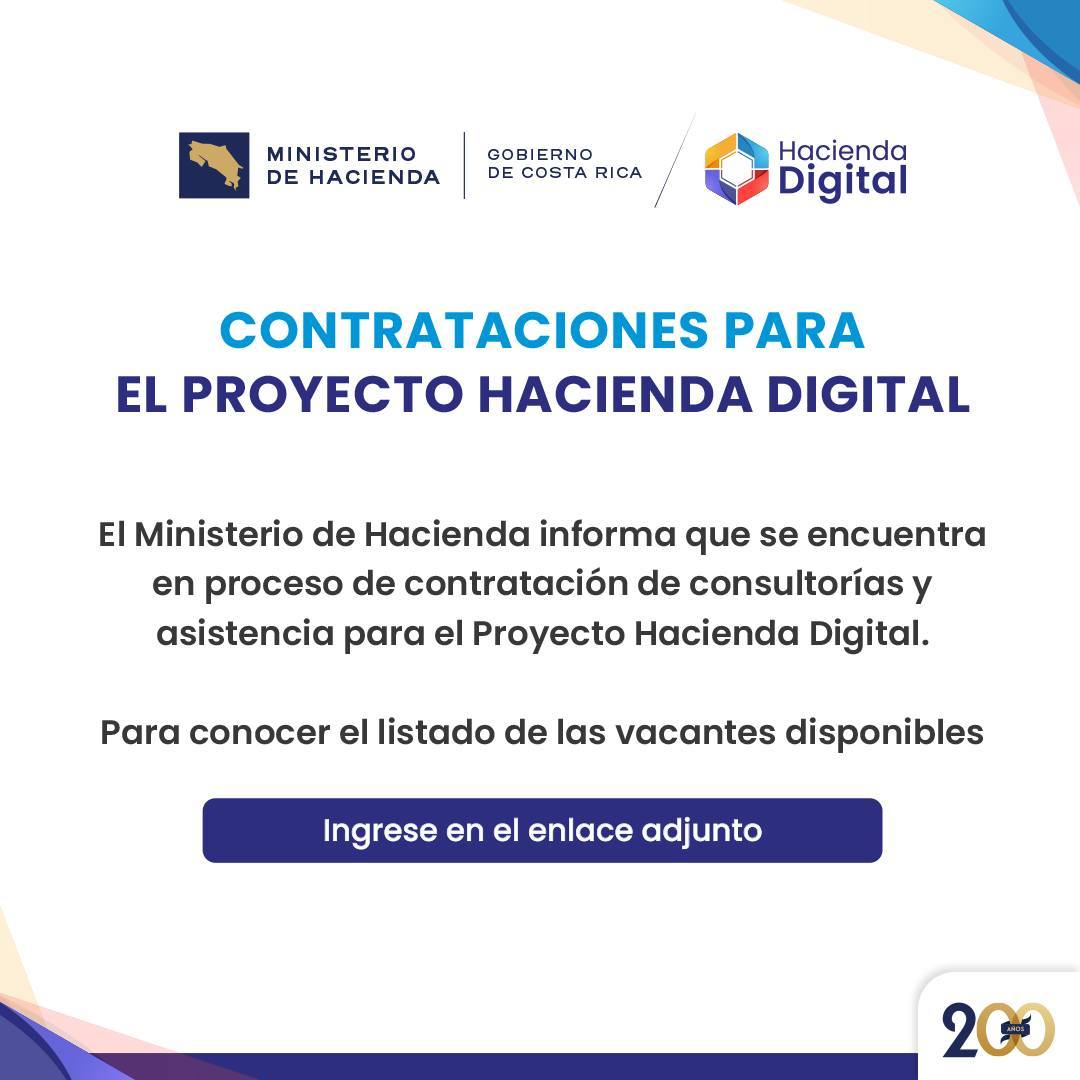 Para conocer el... - Ministerio de Hacienda de Costa Rica | Facebook
