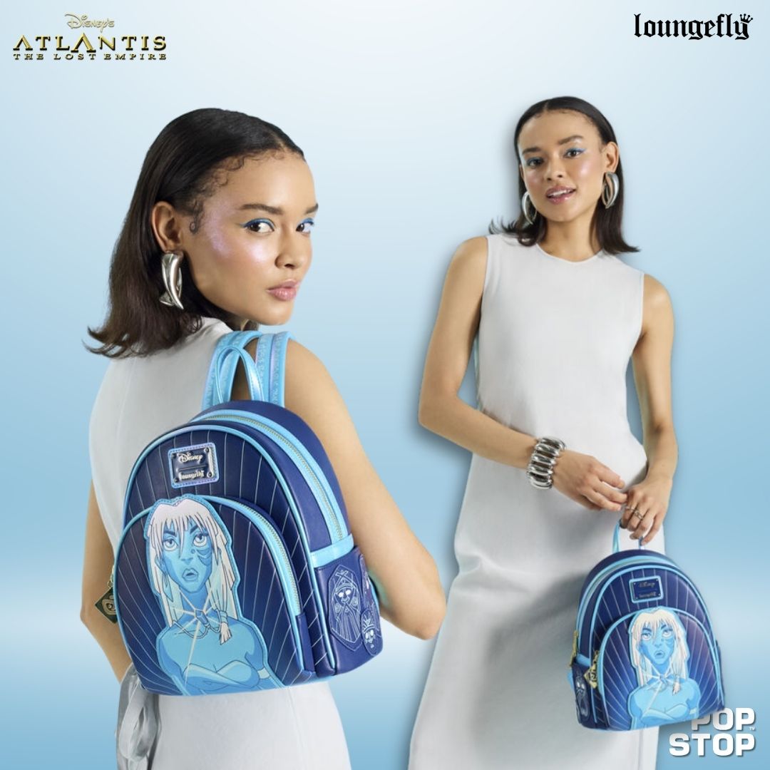 atlantis loungefly mini backpack x Disney The Lost Empire Glow in the Dark Back  GeekCore For Old Times Sake If you have ever talked to an old person for any length of time Take a journey to Atlantis!