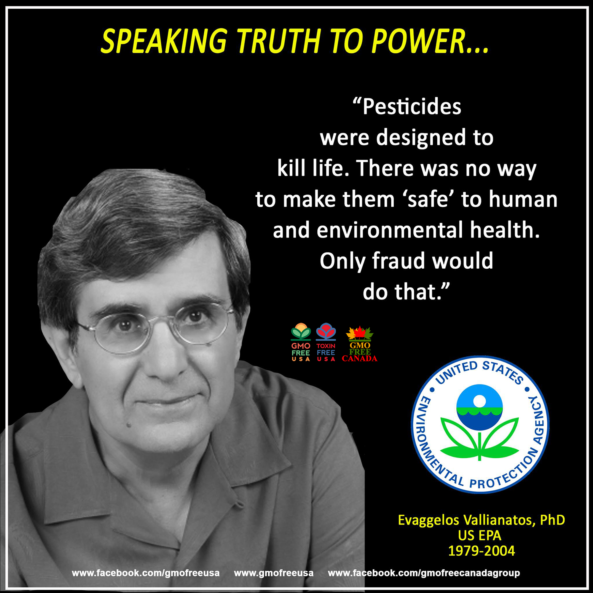 GMO - EPA Fraud: From a 25-year EPA employee who worked on pesticides ...
