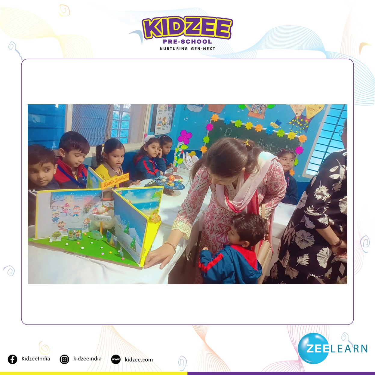 Kidzee - Moving from dependency to interdependency! #LearningMinds # ...