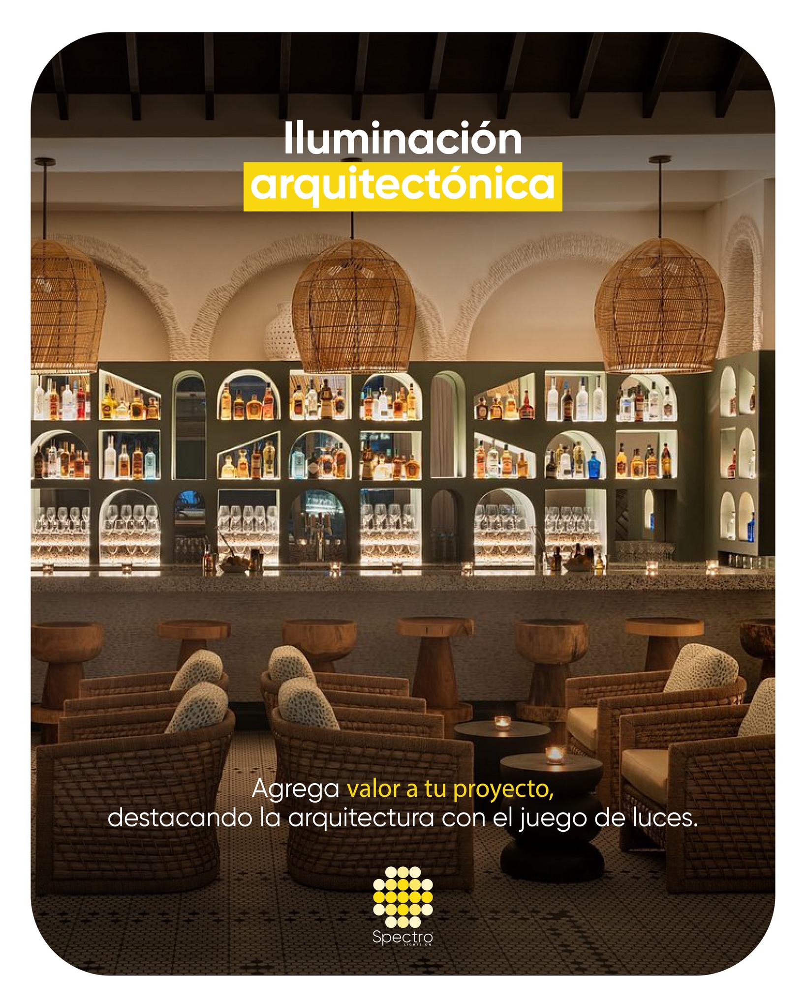 La iluminación arquitectónica no solo... - Spectro Lighting | Facebook