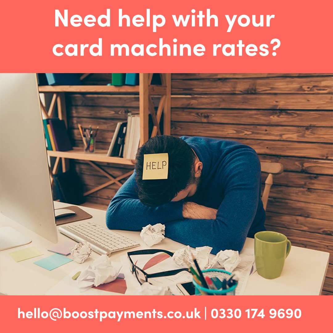Card machine rates can be... - Boost - the payments people