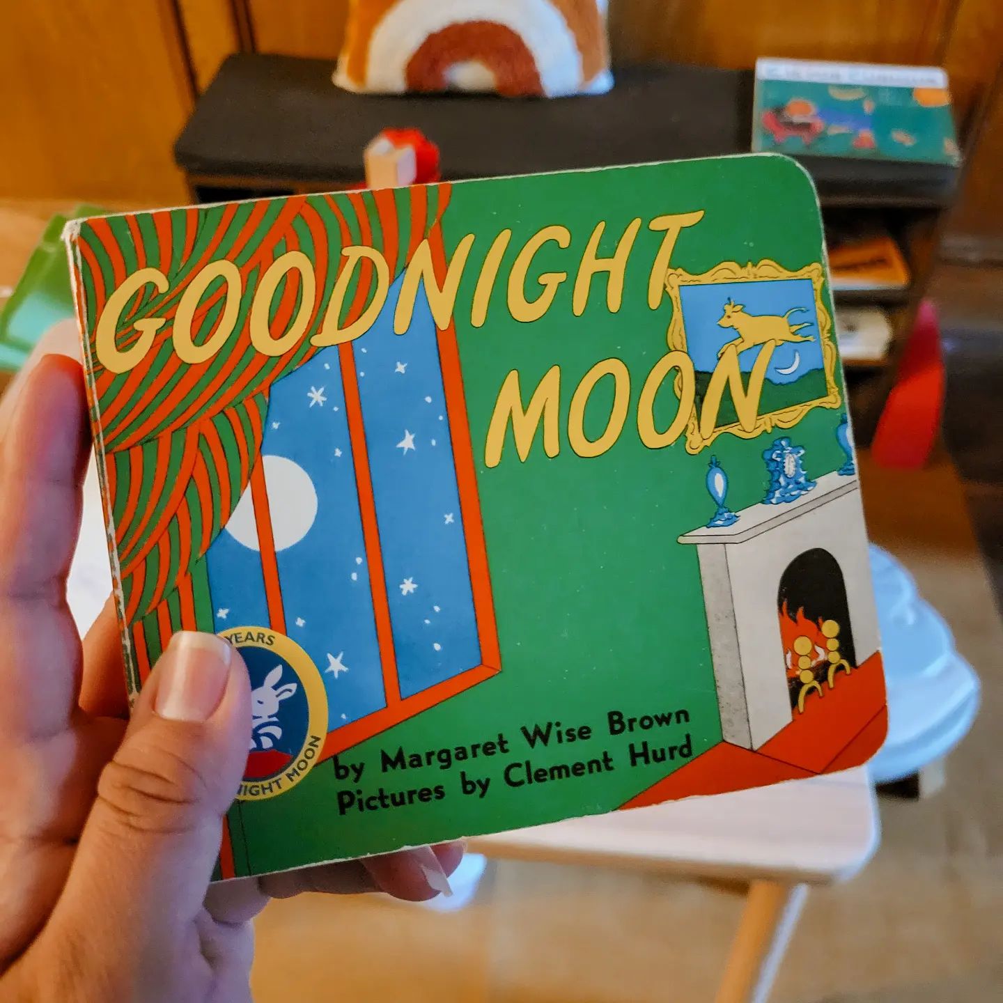 Tonight is a full moon! We're reading Papa, Please Get The Moon