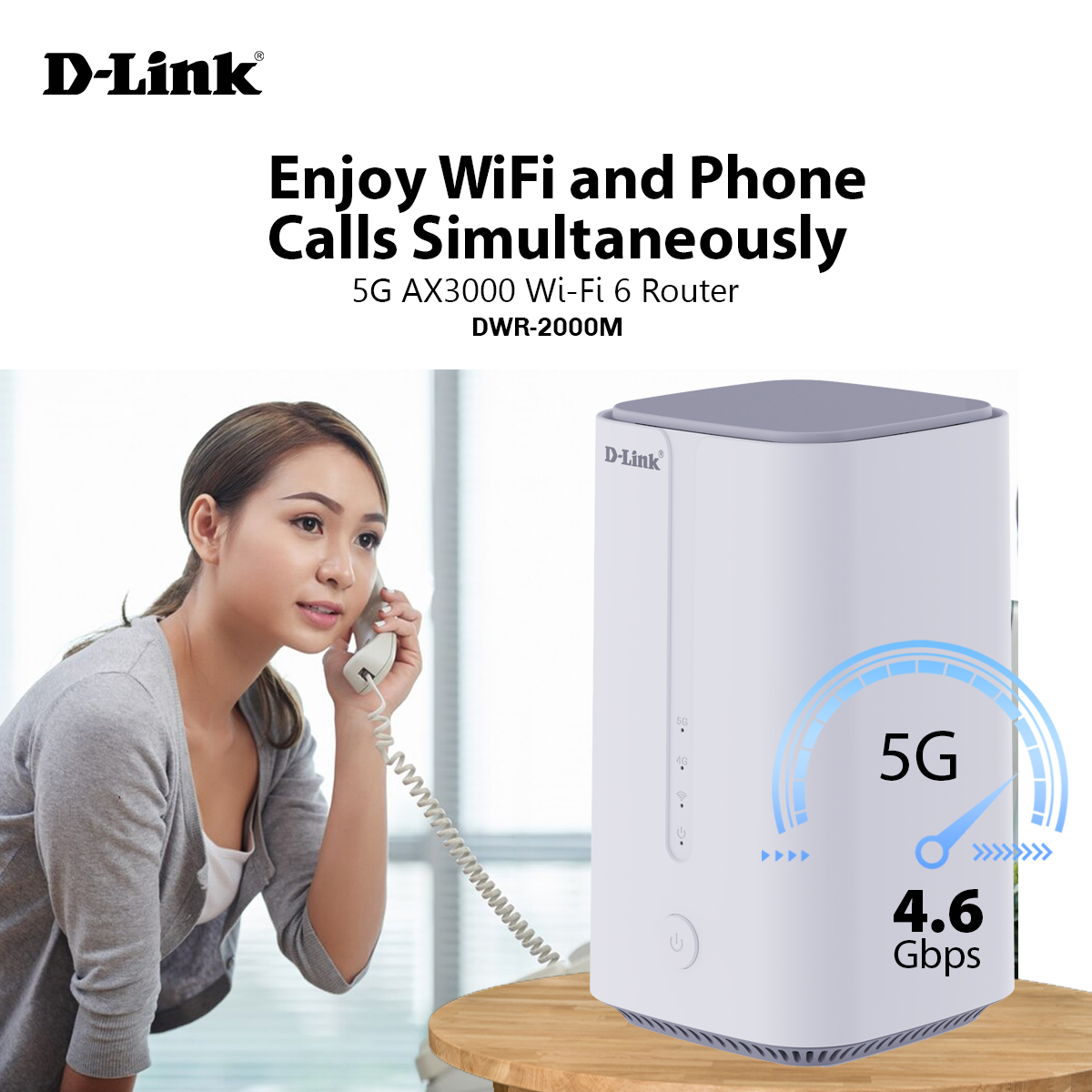 D-Link - ‼️High Performance‼️ It's time to Enjoy WiFi and Phone Calls ...