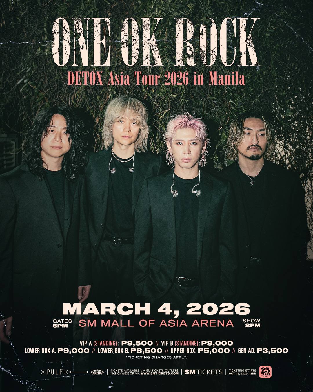 LOOK: ONE OK ROCK brings their massive DETOX Japan Tour 2025 show