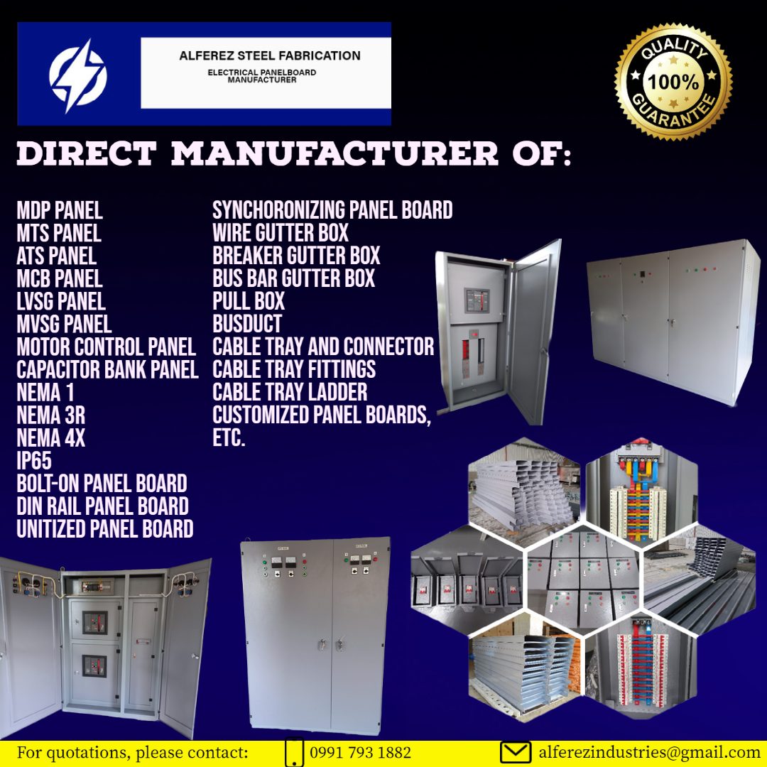Alferez Steel Fabrication - Electrical Panel Board Manufacturer added a ...