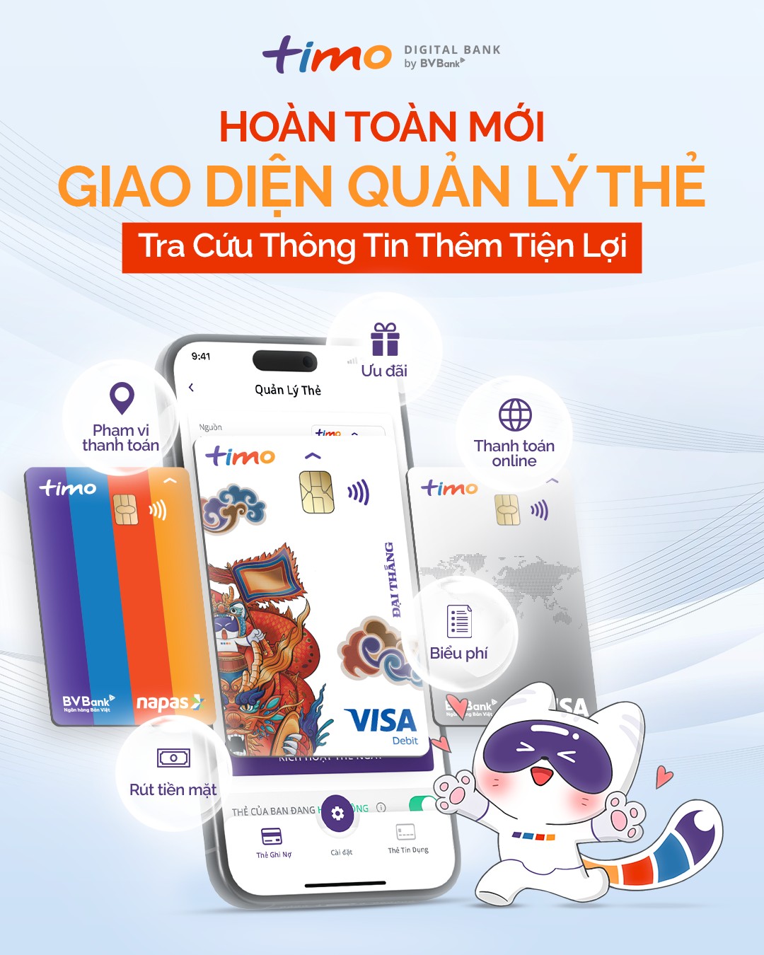 Timo - 🔥 KHÁM PHÁ GIAO DIỆN QUẢN LÝ THẺ HOÀN TOÀN MỚI - TRA CỨU THÔNG ...