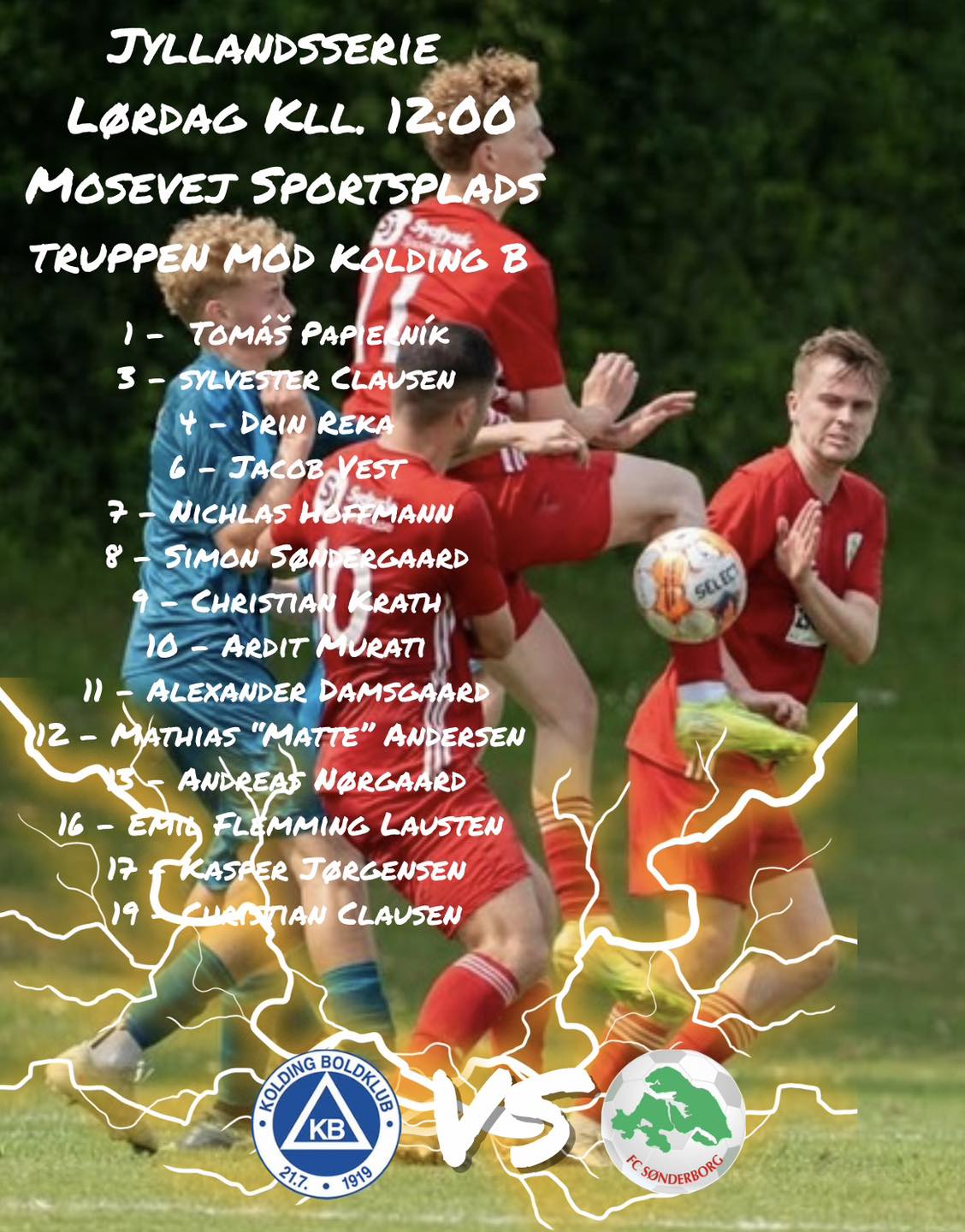 FC - Så er vi klar til Kolding B ⚽️ Håber at se mange af jer i Kolding ...