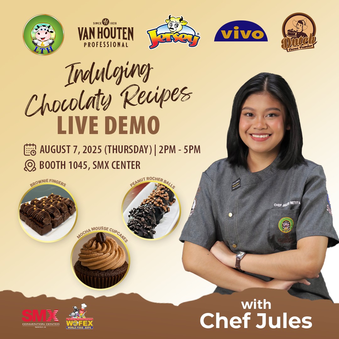 LTH - Discover indulging chocolaty recipes with Chef Jules this coming ...