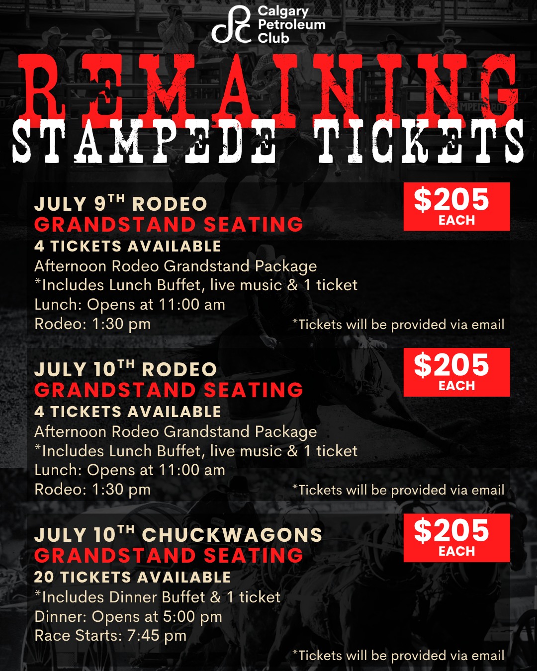 🎟️ Stampede season is almost... - Calgary Petroleum Club | Facebook