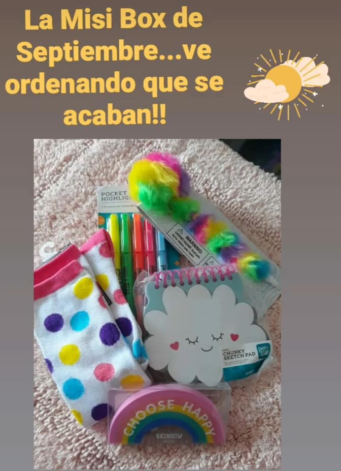 La Misi Box - La misi box del mes de Septiembre....📦🌈🍎 ve...