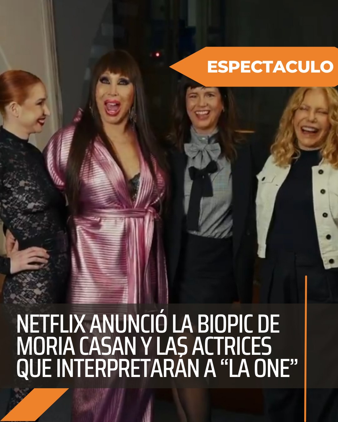 La - #Espectáculo NETFLIX ANUNCIÓ LA BIOPIC DE MORIA CASAN Y LAS ...