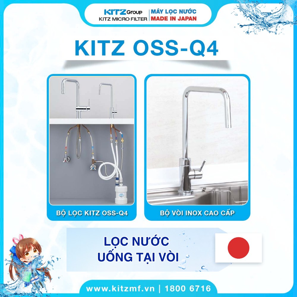 Thiết bị lọc nước Nhật Bản - Kitz Micro Filter | Ho Chi Minh City