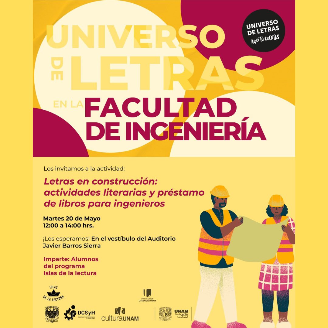 Cultura - 📚🛠️ Letras en construcción en la Facultad de Ingeniería 🛠️📚 ...