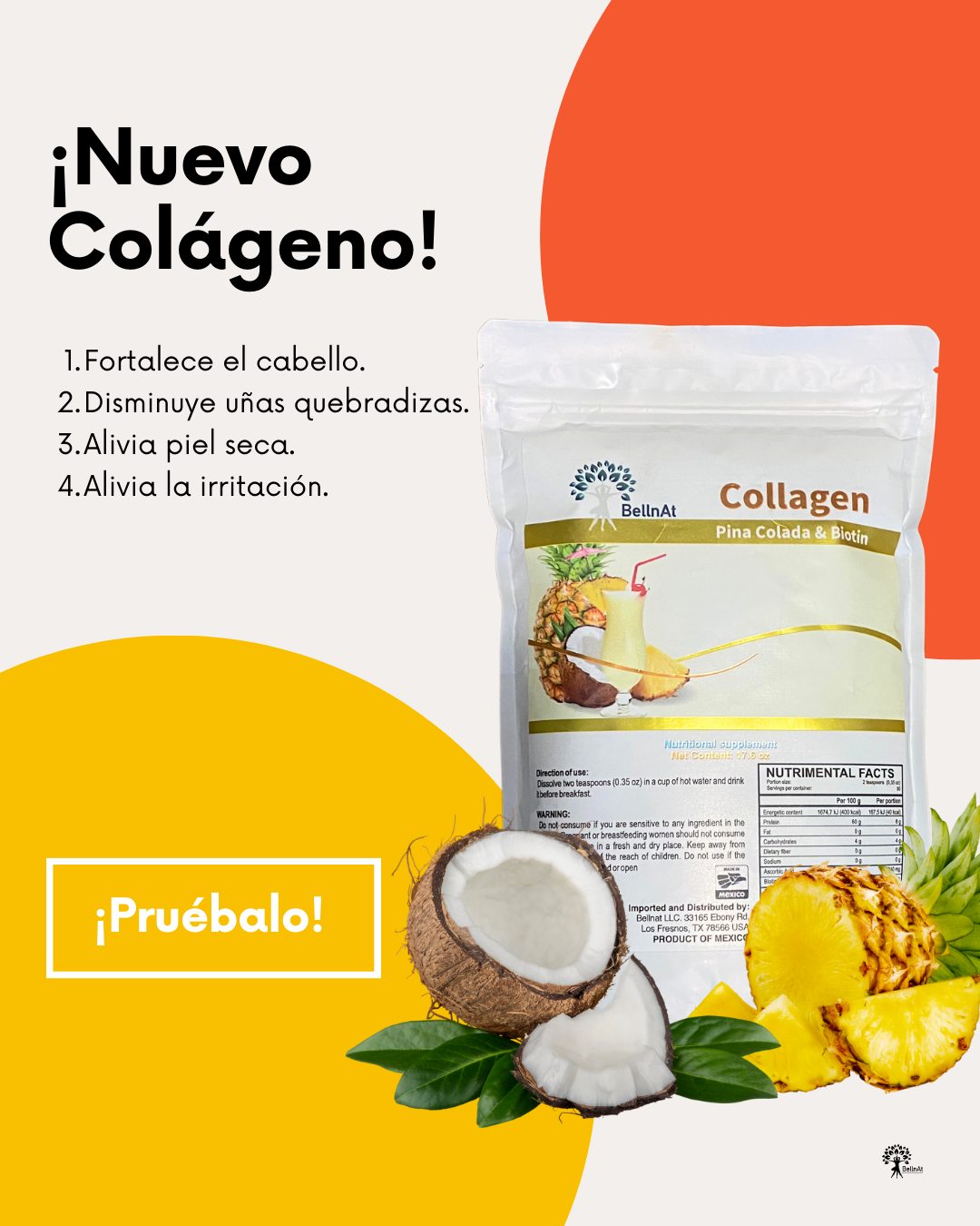 Bellnat oficial - ¡Conoce nuestro nuevo colágeno!...