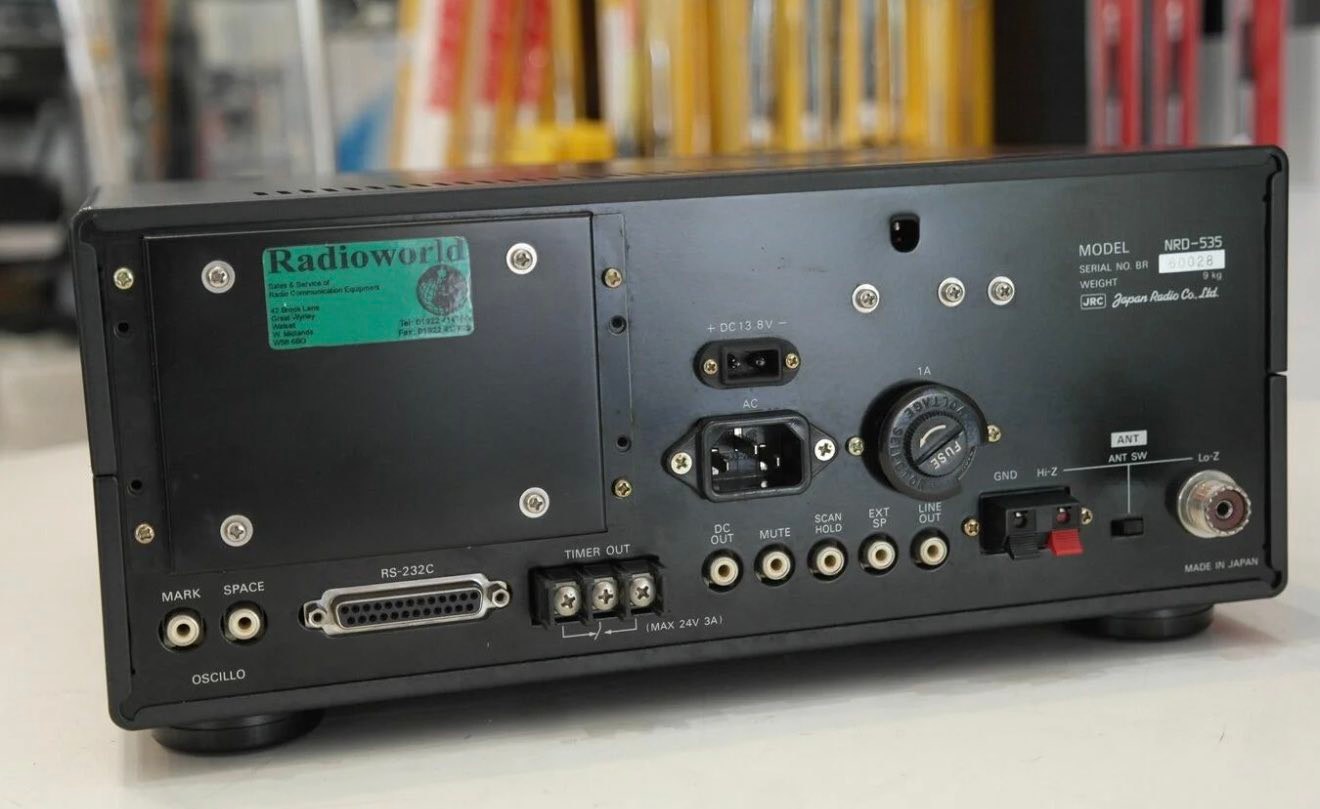 📻✨ FOR SALE – SECOND HAND JAPAN RADIO COMPANY NRD-535 RECEIVER