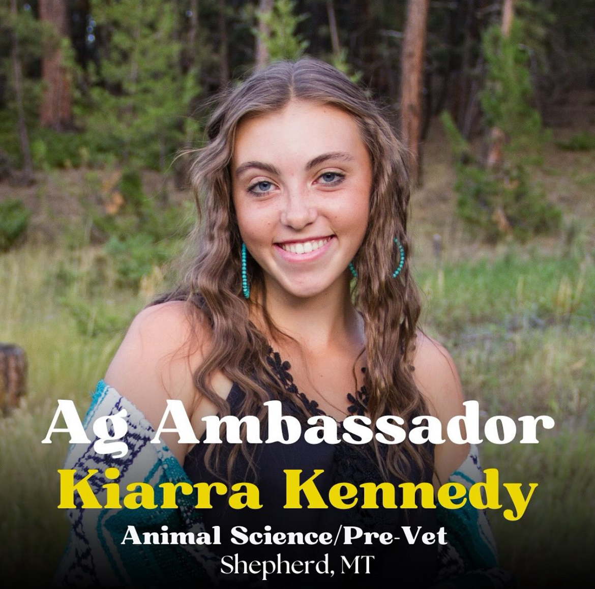 MSU 🌟 Our Ag Ambassador of the week is Kiarra Kennedy! 🌟 Hailing from